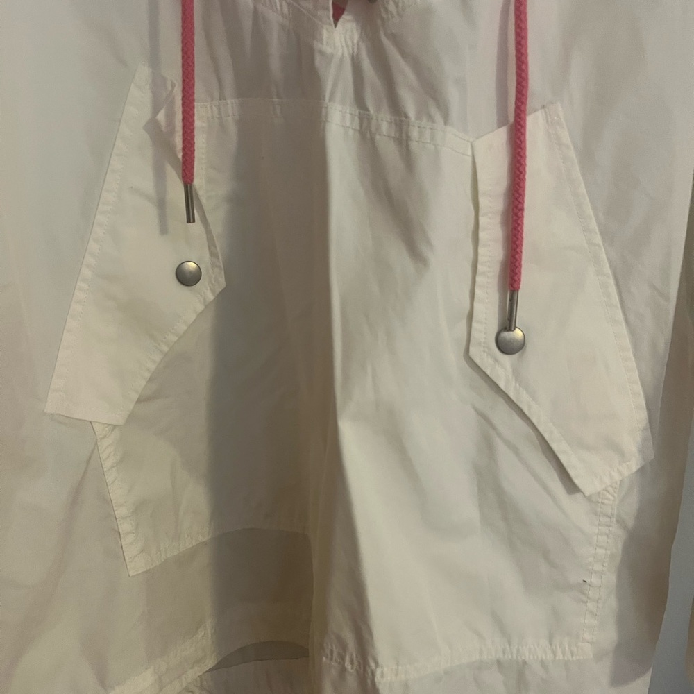 Free People White Jacket with‎ Pink Laces - Picture 5 of 7